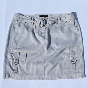 White House Black Market Cargo Skirt size 6